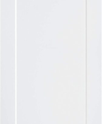 1-Panel Door, White Primed Shaker 80 in. x 18 in.