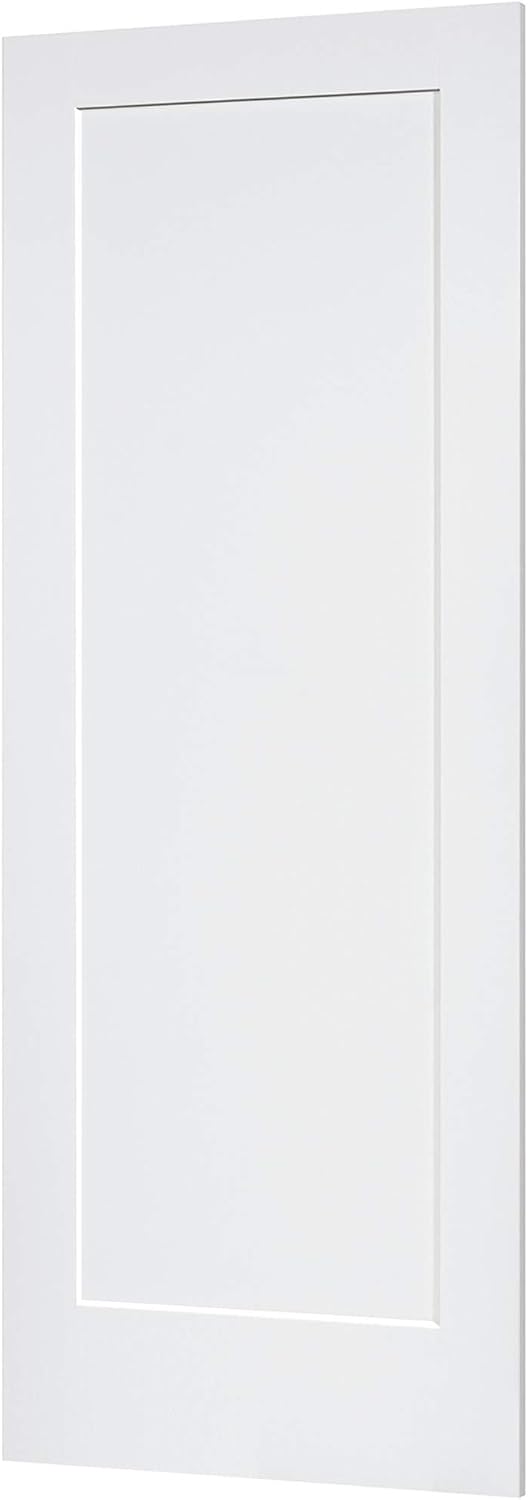 1-Panel Door, White Primed Shaker 80 in. x 18 in. - Image 3